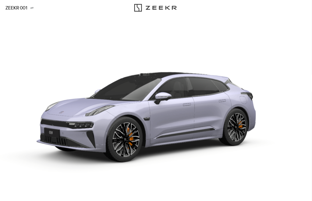 Zeekr 001 Privilege Light Pink - Aerospider Cars