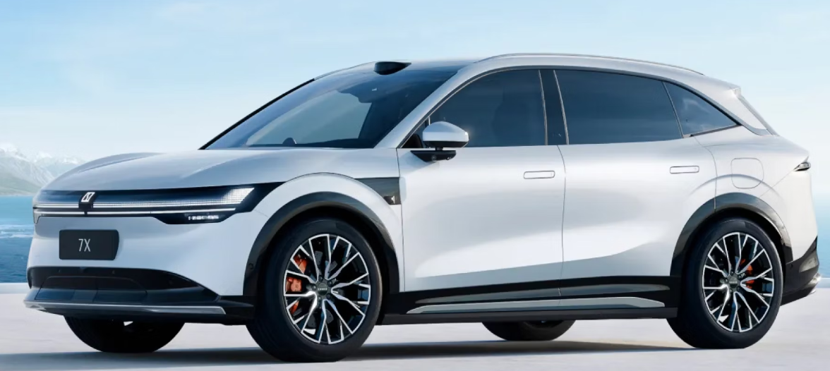 Zeekr 7X Light Grey Aerospider Cars