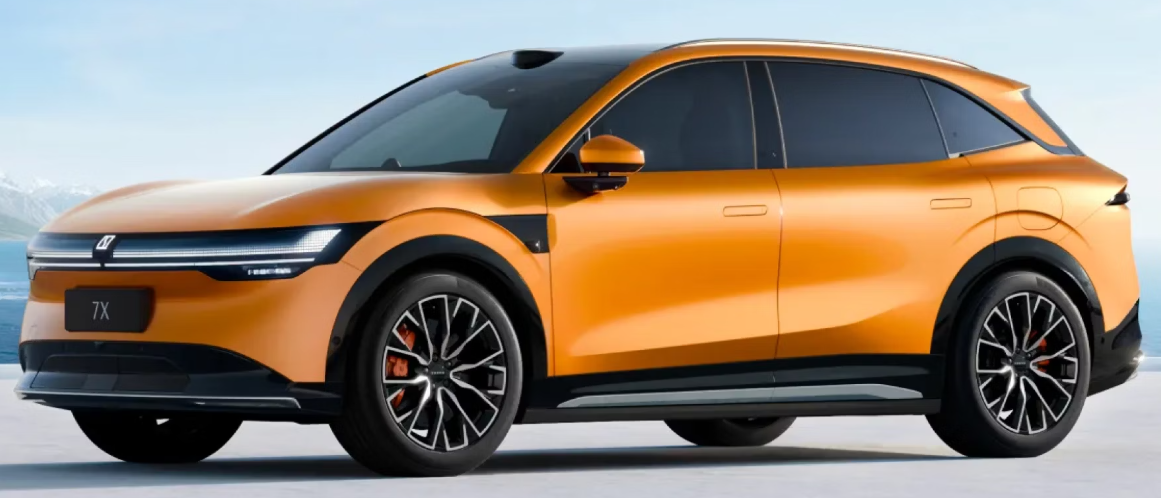 Zeekr 7X Golden - Aerospider Cars